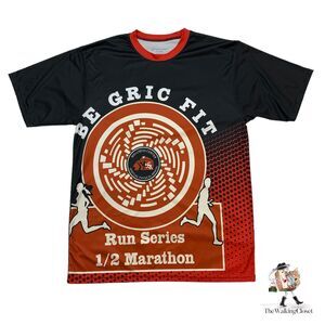 Gila River Arizona 1/2 Marathon T Shirt Mens L Large Be GRIC Fit Run Series Tee